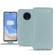 OnePlus 7T leather case - Bleu ciel ( Nappa - Pantone 277C ) 