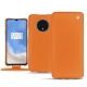 Housse cuir OnePlus 7T - Orange ( Nappa - Pantone 1495U ) 