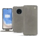 Capa em pele OnePlus 7T - Acier vintage ( Pantone 403C ) 