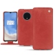 Lederschutzhülle OnePlus 7T - Cerise vintage ( Pantone 185C ) 