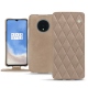 Lederschutzhülle OnePlus 7T - Taupe vintage - Couture