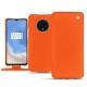Capa em pele OnePlus 7T - Orange fluo