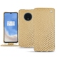 OnePlus 7T leather case - Serpent sabbia