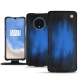 OnePlus 7T leather case - Bleu Patine