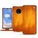 Housse cuir OnePlus 7T - Orange Patine