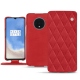 Capa em pele OnePlus 7T - Rouge troupelenc - Couture