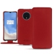 Housse cuir OnePlus 7T - Rouge PU