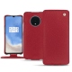 OnePlus 7T leather case - Rouge passion
