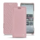 Lederschutzhülle Sony Xperia 5 - Rose ( Nappa - Pantone 2365C ) 