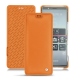 Sony Xperia 5 leather case - Orange ( Nappa - Pantone 1495U ) 