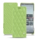 Lederschutzhülle Sony Xperia 5 - Vert olive - Couture ( Nappa - Pantone 578U ) 