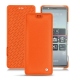 Funda de piel Sony Xperia 5 - Orange fluo