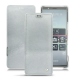 Capa em pele Sony Xperia 5 - Platinium ( Pantone 877C ) 