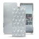 Custodia in pelle Sony Xperia 5 - Platinium - Couture