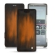Housse cuir Sony Xperia 5 - Marron Patine