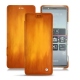 Custodia in pelle Sony Xperia 5 - Orange Patine