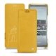 Housse cuir Sony Xperia 5 - Jaune soulèu