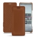 Housse cuir Sony Xperia 5 - Marron PU