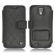 Samsung GT-i9500 Galaxy S IV leather case - Noir - Couture ( Nappa - Black ) 