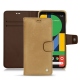 Housse cuir Google Pixel 4 - Sable vintage ( Roughtcut - Gaucho#57254 ) 