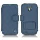 レザーケース Samsung GT-i9500 Galaxy S IV - Indigo - Couture ( Pantone 303U ) 