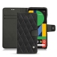 Housse cuir Google Pixel 4 - Noir - Couture ( Nappa - Black ) 