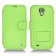 硬质真皮保护套 Samsung GT-i9500 Galaxy S IV - Vert fluo