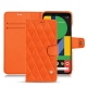 Lederschutzhülle Google Pixel 4 - Orange fluo - Couture