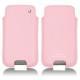 Housse cuir Samsung GT-i9500 Galaxy S IV - Rose ( Nappa - Pantone 2365C ) 