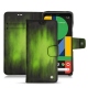 Google Pixel 4 leather case - Vert Patine
