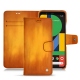 Lederschutzhülle Google Pixel 4 - Orange Patine