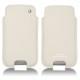 Custodia in pelle Samsung GT-i9500 Galaxy S IV - Blanc ( Nappa - White ) 