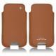 Custodia in pelle Samsung GT-i9500 Galaxy S IV - Marron ( Nappa - Pantone 1615C ) 