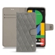 Housse cuir Google Pixel 4 XL - Acier vintage - Couture