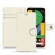 Google Pixel 4 XL leather case - Blanc PU