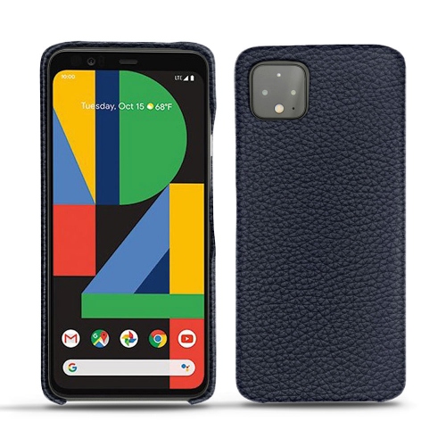 Capa em pele Google Pixel 4Cobalt ( Pantone #2b253f ) 