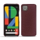 Capa em pele Google Pixel 4 - Lie de vin ( Pantone 5115C ) 