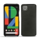 Capa em pele Google Pixel 4 - Negre poudro