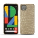 Funda de piel Google Pixel 4 - Autruche desert