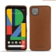 Google Pixel 4 leather cover - Marron PU