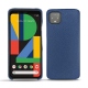 Coque cuir Google Pixel 4 - Bleu frisson