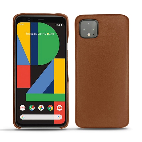 Protections premium - étuis, coques, housses - pour Google Pixel 4 XL par NoreveMarron ( Nappa - Pantone #8B4720 ) 