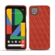 Google Pixel 4 XL leather cover - Arange clouquié - Couture