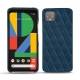 Google Pixel 4 XL leather cover - Blu mediterran - Couture