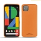 Coque cuir Google Pixel 4 XL - Orange PU