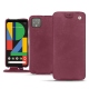 Funda de piel Google Pixel 4 - Prune vintage ( Pantone 512C ) 