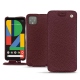 Custodia in pelle Google Pixel 4 - Lie de vin ( Pantone 5115C ) 