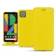 Lederschutzhülle Google Pixel 4 - Jaune fluo