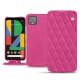 Capa em pele Google Pixel 4 - Rose BB - Couture