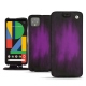 硬质真皮保护套 Google Pixel 4 - Violet Patine